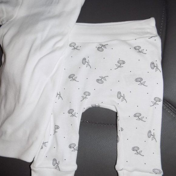 Rae Dunn Baby Outfit W/Headband Set Watch Me Grow - Picture 4 of 4